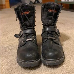 Harley Davidson biker boots!